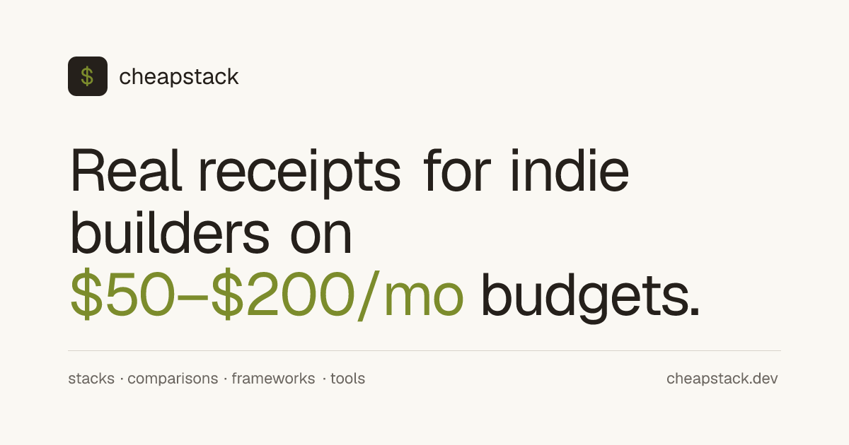 Show HN: CheapStack – affordable dev starter kits and boilerplates